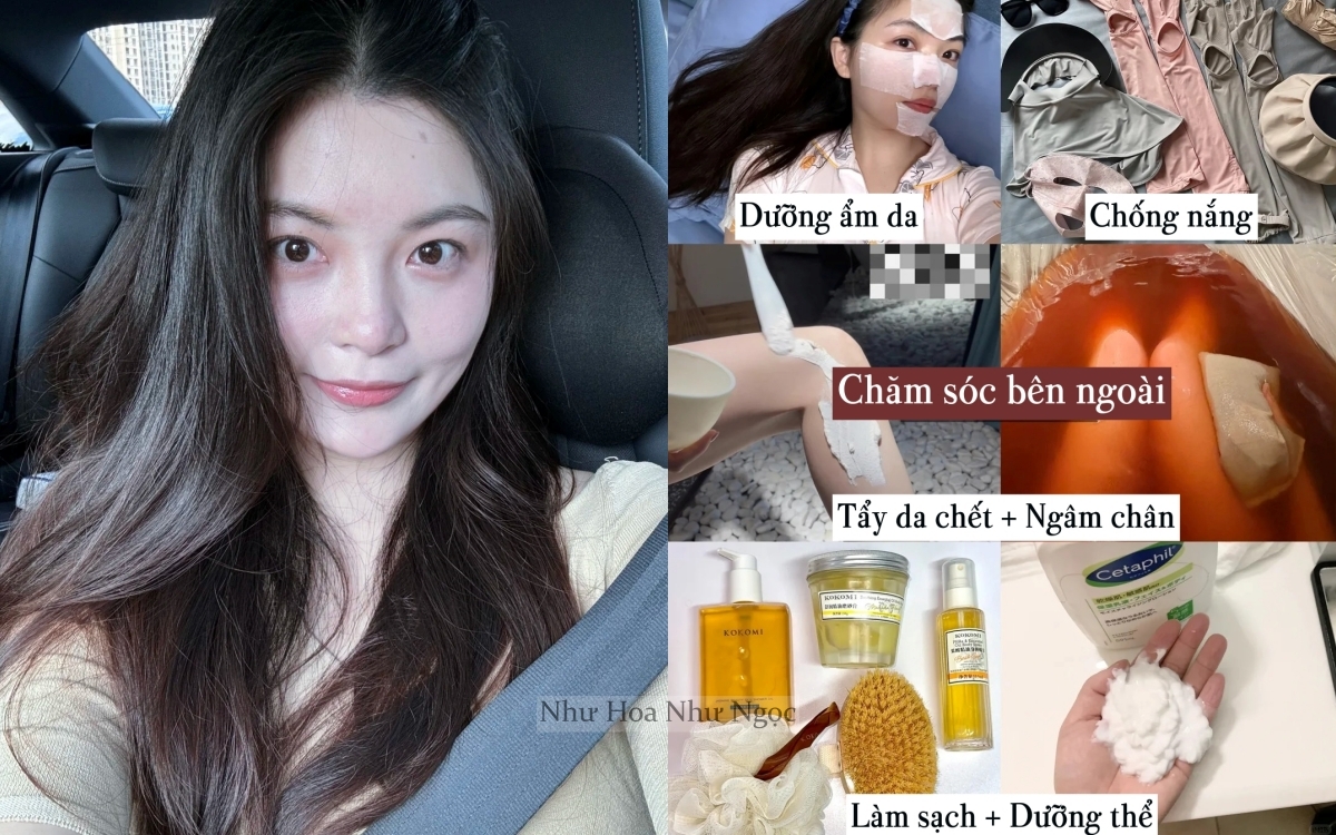 Người phụ nữ biến da từ ngăm đen thành trắng bật tông ngoạn mục nhờ cách chăm từ trong ra ngoài- Ảnh 1.
