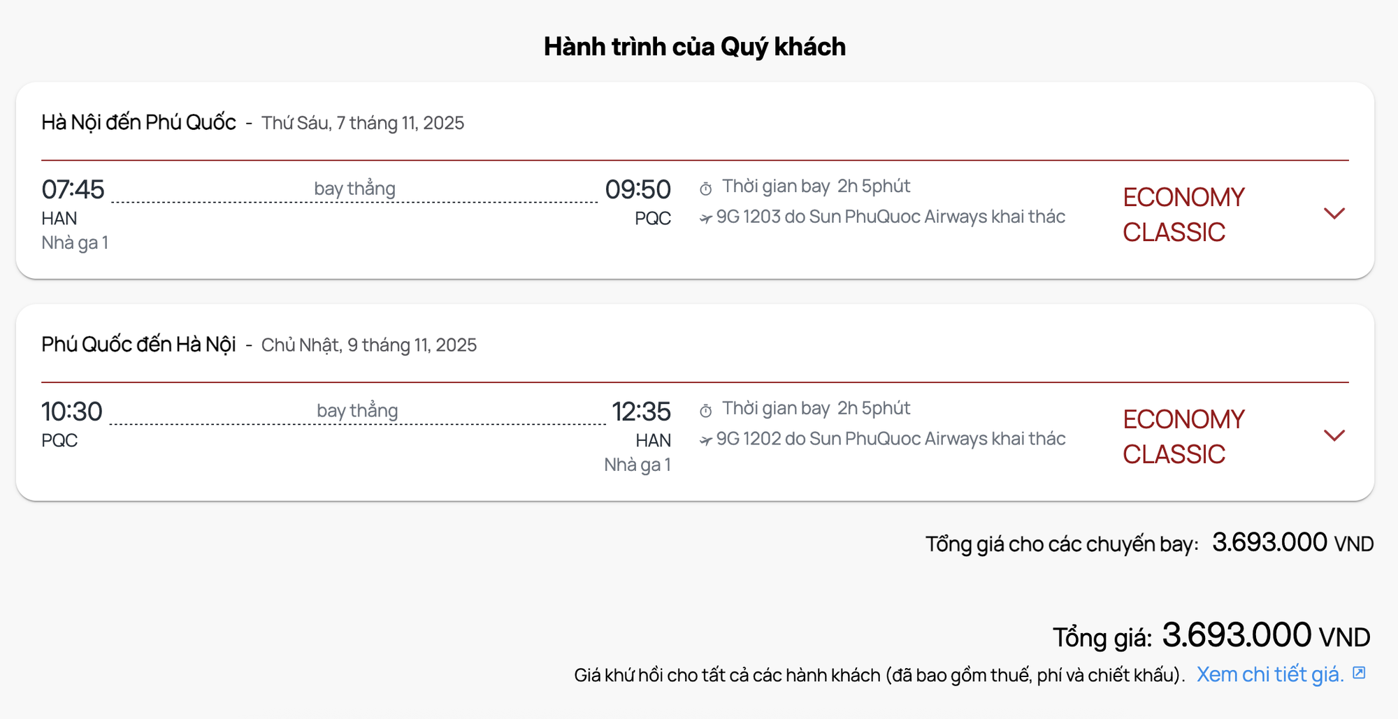 Sun PhuQuoc Airways vừa chính thức mở bán hôm nay, giá cả và loạt dịch vụ gây bất ngờ!- Ảnh 2.