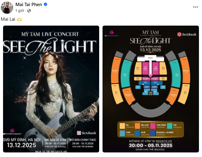 Mai Tài Phến công khai tình cảm với Mỹ Tâm