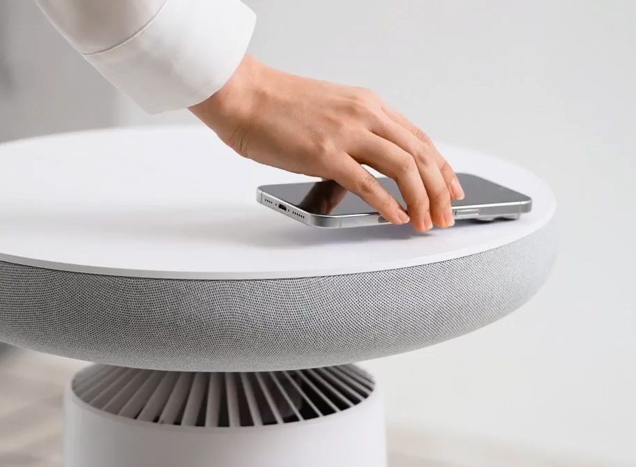 LG giới thiệu máy lọc không khí có cả loa, đèn- Ảnh 2.