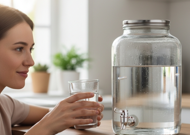 Chuyên gia cảnh báo nguy cơ từ nước máy đóng bình, chỉ cách nhận biết nước giả- Ảnh 1.