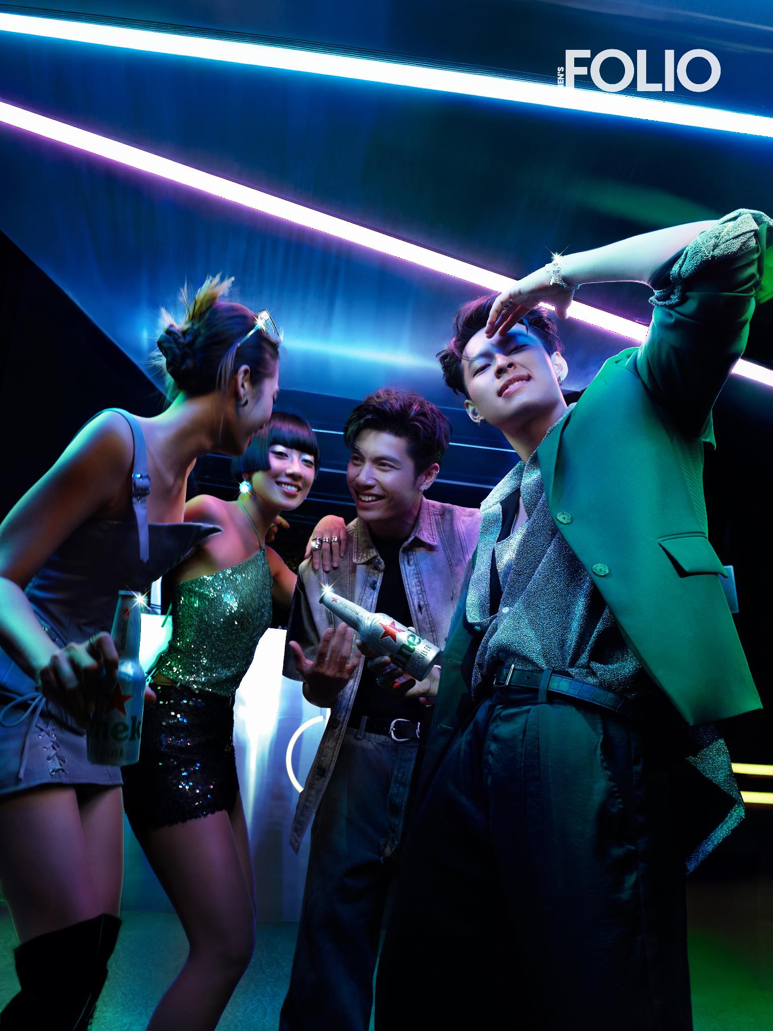 “Khác biệt” với tiệc “chất riêng”: HURRYKNG “unlock” phong cách thời thượng cùng Heineken Silver phiên bản chai nhôm- Ảnh 3.