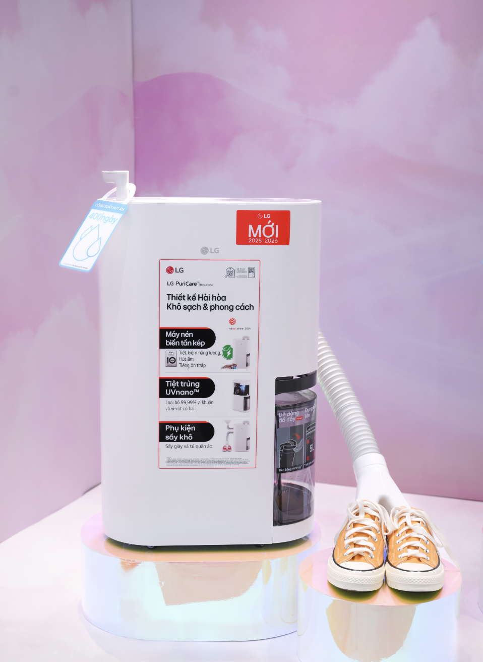 LG giới thiệu máy lọc không khí có cả loa, đèn- Ảnh 6.