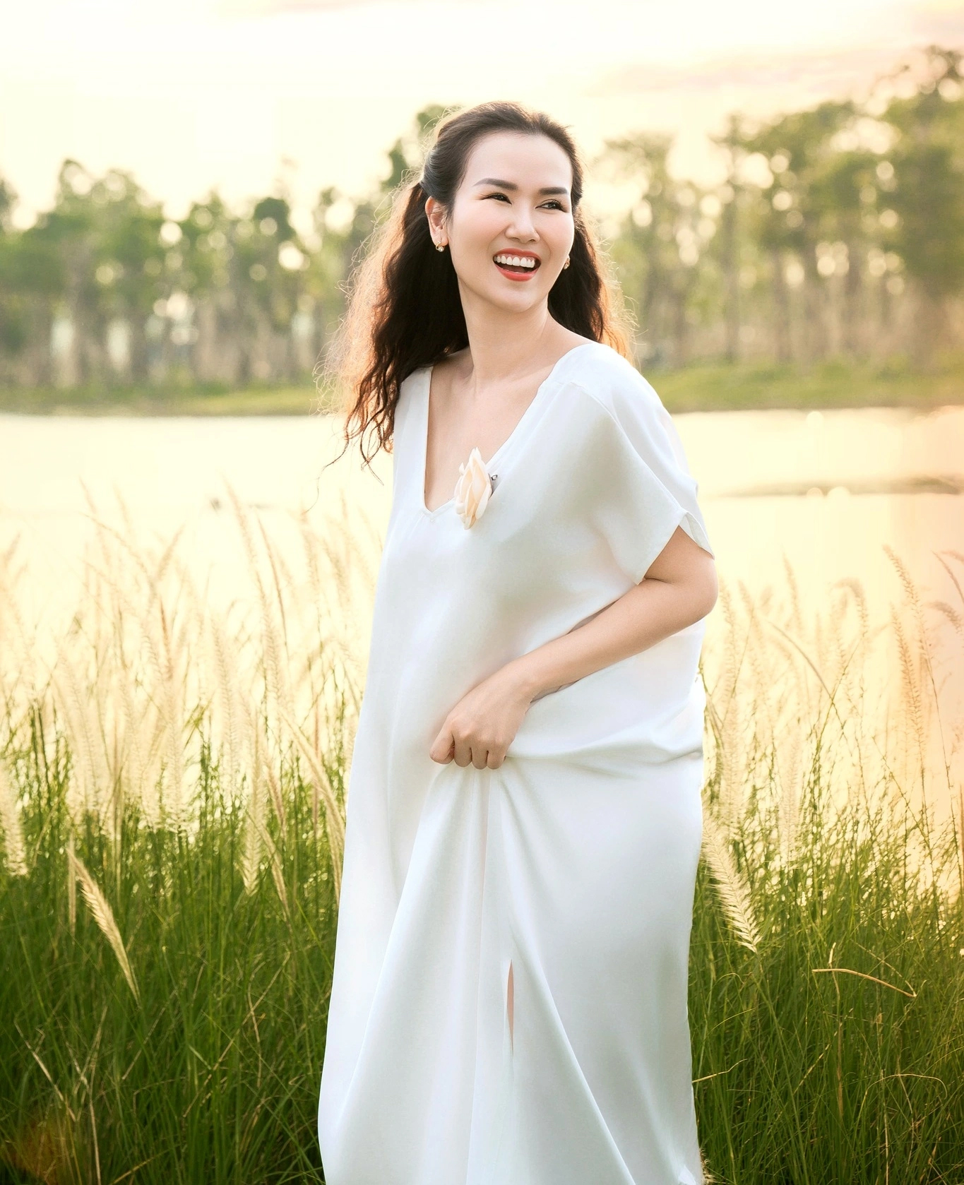 Ngoài giảm cân, đây là "vũ khí đáng gờm" nhất giúp Võ Hạ Trâm ngày càng xinh đẹp, rạng rỡ như chưa từng sinh nở- Ảnh 6.