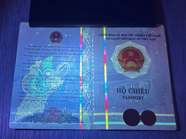 Vô tình soi tia UV lên hộ chiếu Việt Nam, cô gái sững sờ trước hình ảnh hiện ra- Ảnh 1.