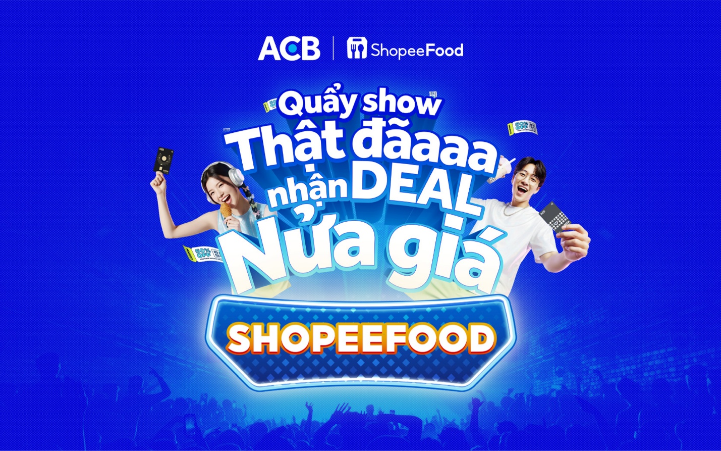 ACB đồng hành cùng ShopeeFood Mega Fest 2025: Đại tiệc “vạn năng” quy tụ dàn sao khủng, deal khủng và vibe cực cháy- Ảnh 1.
