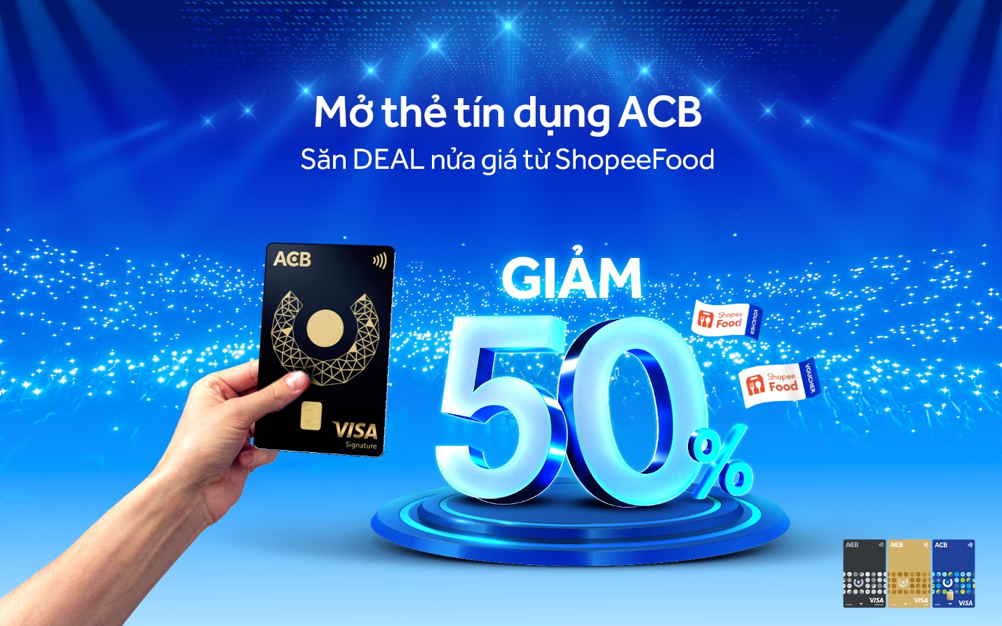 ACB đồng hành cùng ShopeeFood Mega Fest 2025: Đại tiệc “vạn năng” quy tụ dàn sao khủng, deal khủng và vibe cực cháy- Ảnh 2.