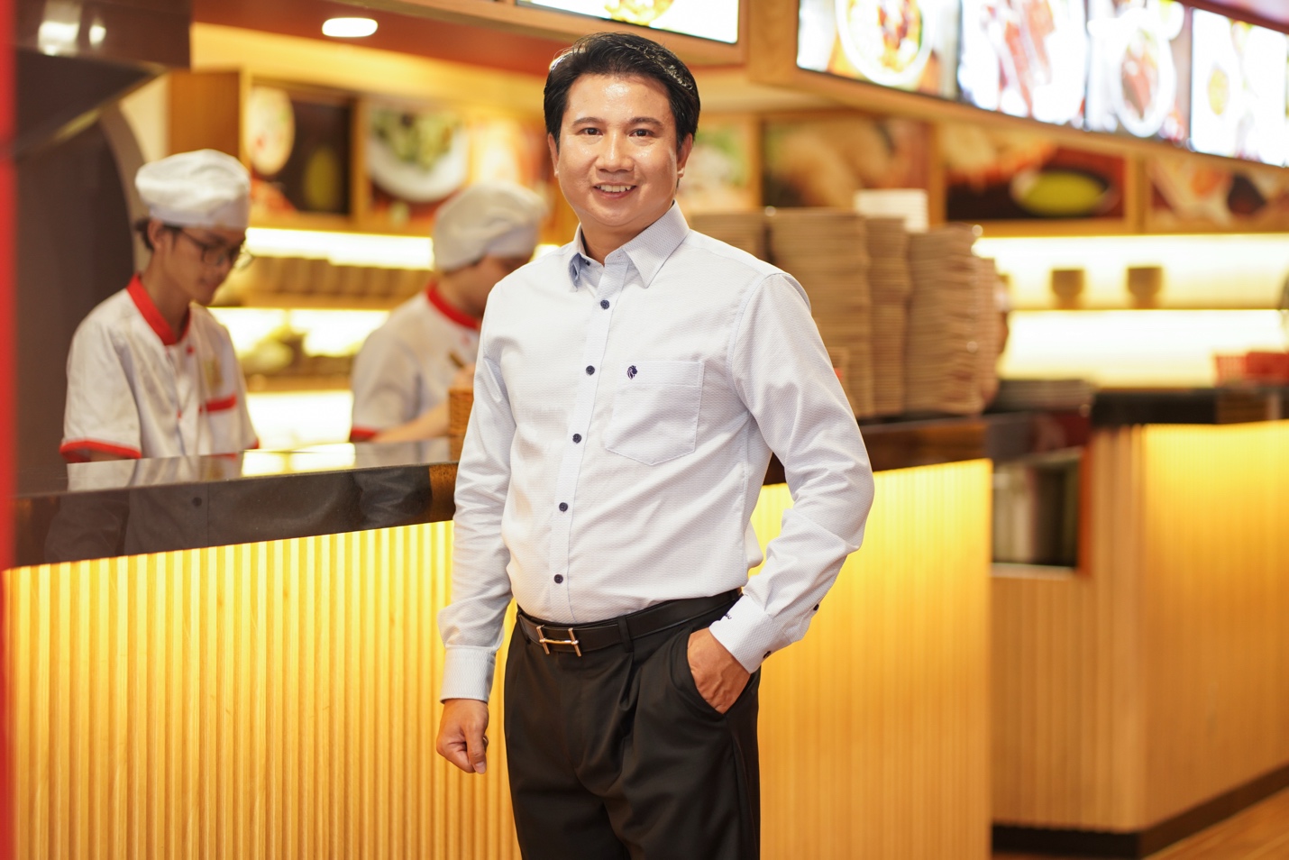 Cuộc gặp gỡ định mệnh đặt nền móng vững chắc cho thương hiệu Hủ tiếu mực Ông Già Cali- Ảnh 1.