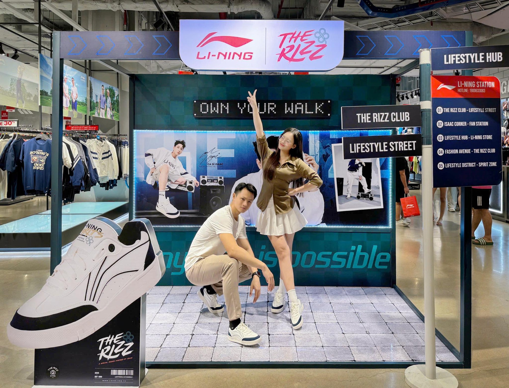 ISAAC cùng Li-Ning ra mắt giày The Rizz tại Fashion Show- Ảnh 3.