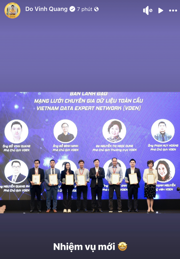 Chồng Chủ tịch của Hoa hậu Đỗ Mỹ Linh nhận chức vị mới, nghe tên đã thấy 