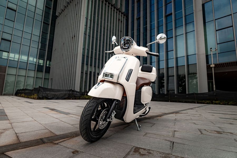 Xe tay ga 125cc mới ra mắt: Đẹp như Vespa, trang bị 