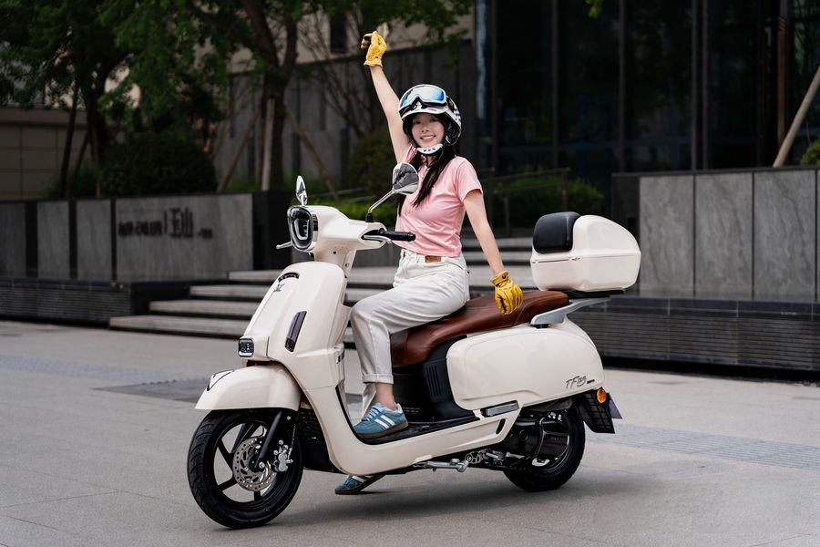 Xe tay ga 125cc mới ra mắt: Đẹp như Vespa, trang bị 