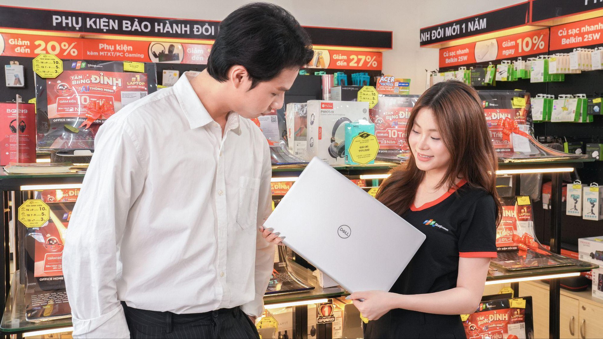 Mua laptop mùa cuối năm tại FPT Shop: Giảm đến 10%, tối đa 8 triệu đồng- Ảnh 1.