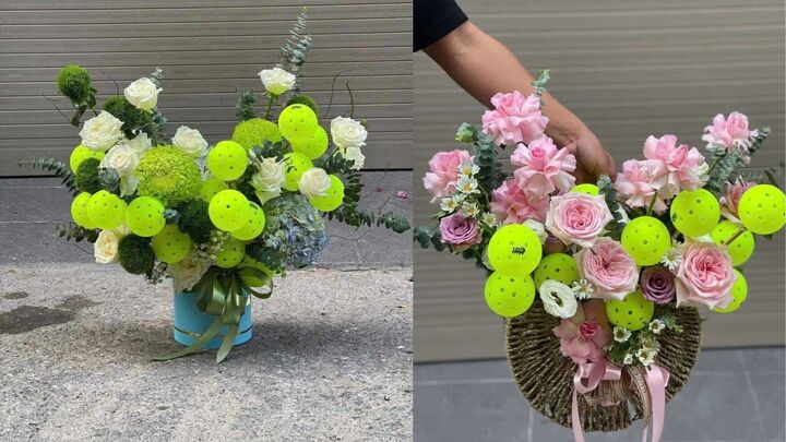 Qu&agrave; 20/10 độc lạ: T&ugrave;ng bonsai mạ v&agrave;ng đắt đỏ, hoa Pickleball lần đầu xuất hiện- Ảnh 3.