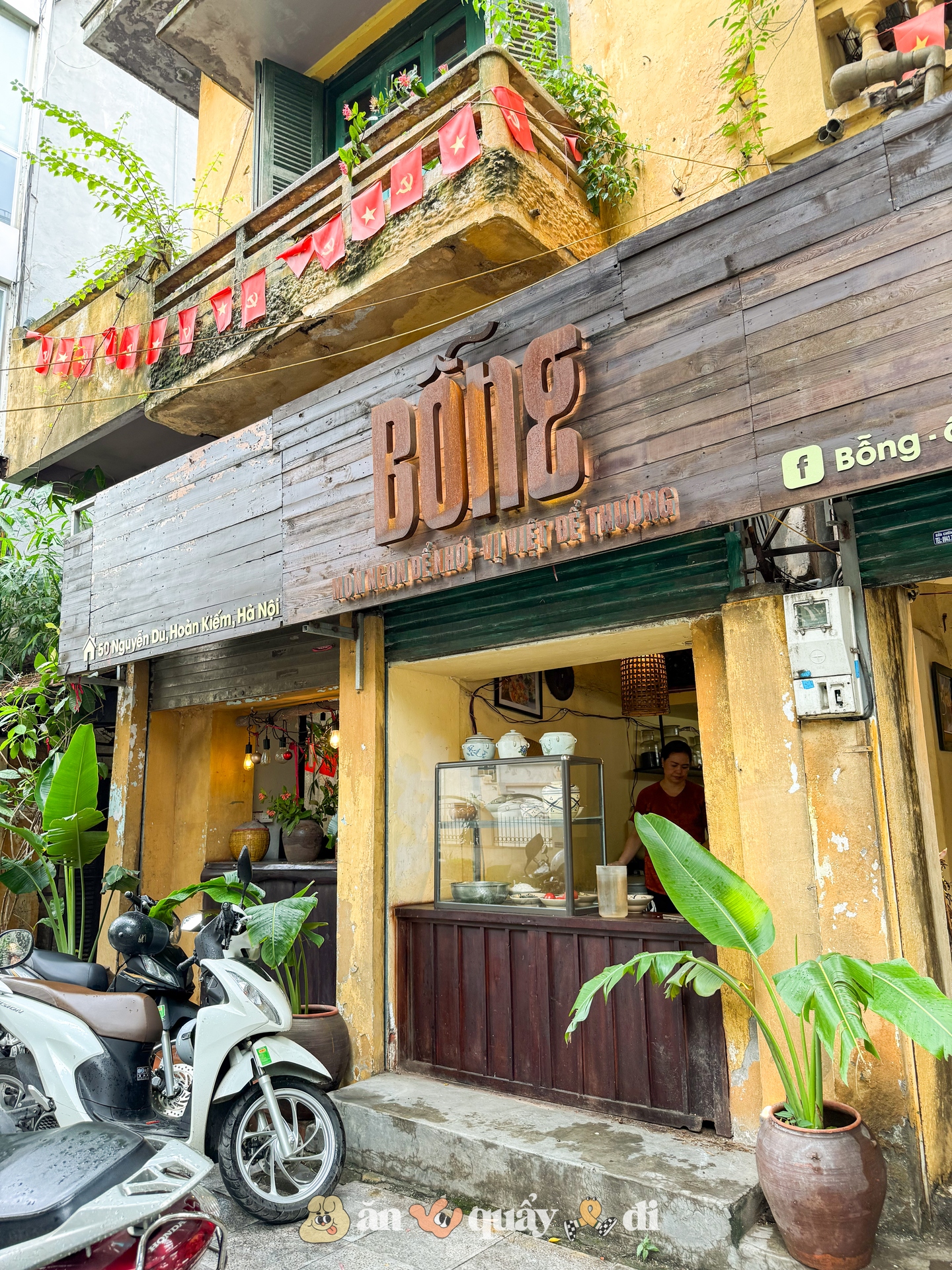 Quán ăn Hà Nội được Bảo Anh khen ngon 