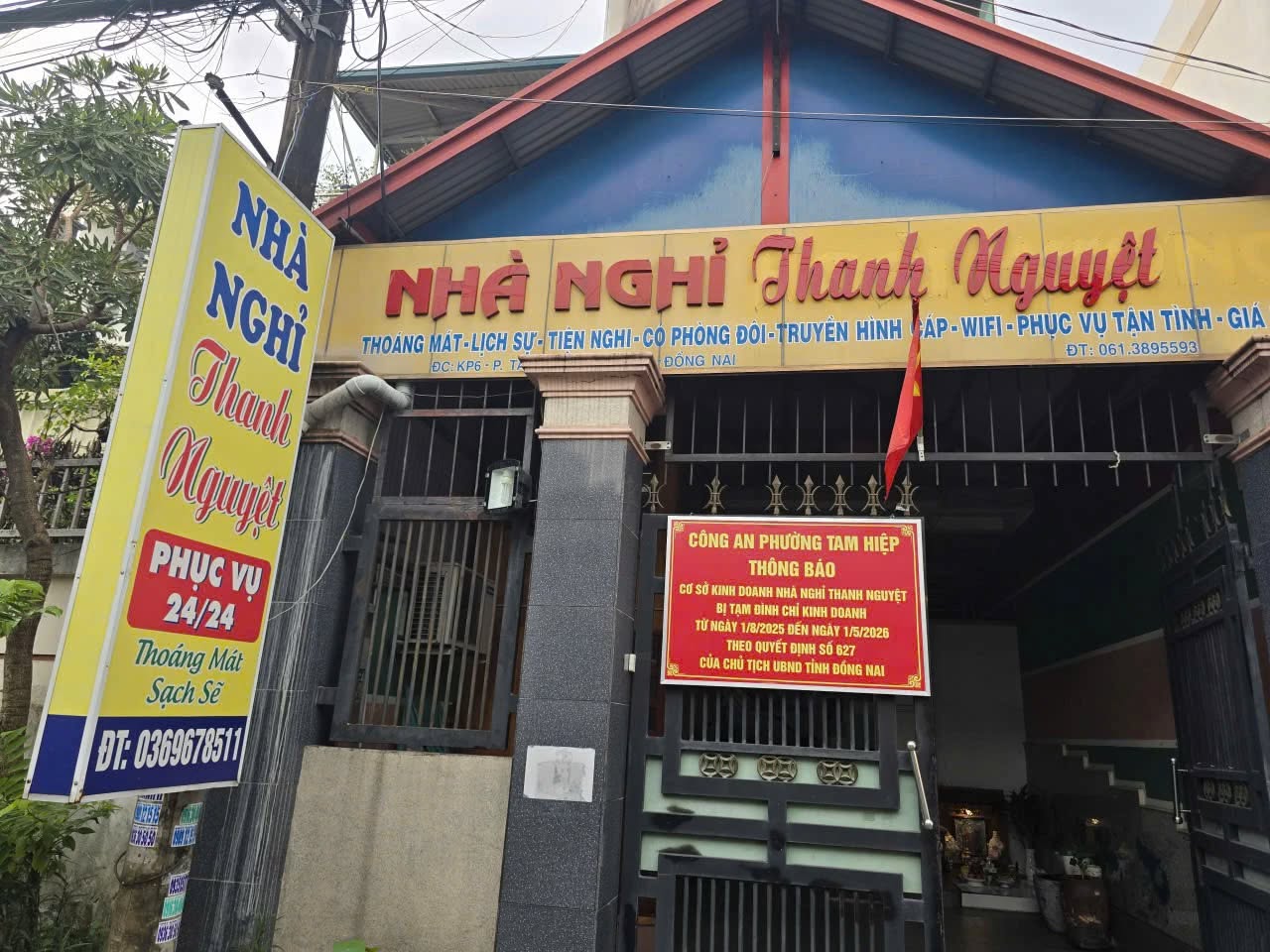 Nhiều nhà nghỉ ở Đồng Nai bị tạm đình chỉ hoạt động- Ảnh 1.
