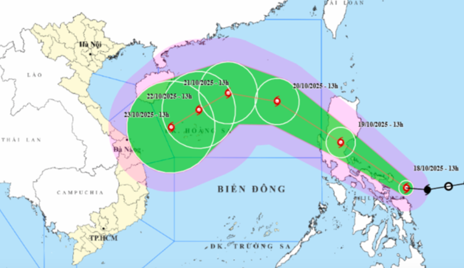 Bão Fengshen có thể giật tới cấp 13, ảnh hưởng tới Việt Nam thế nào?- Ảnh 1.