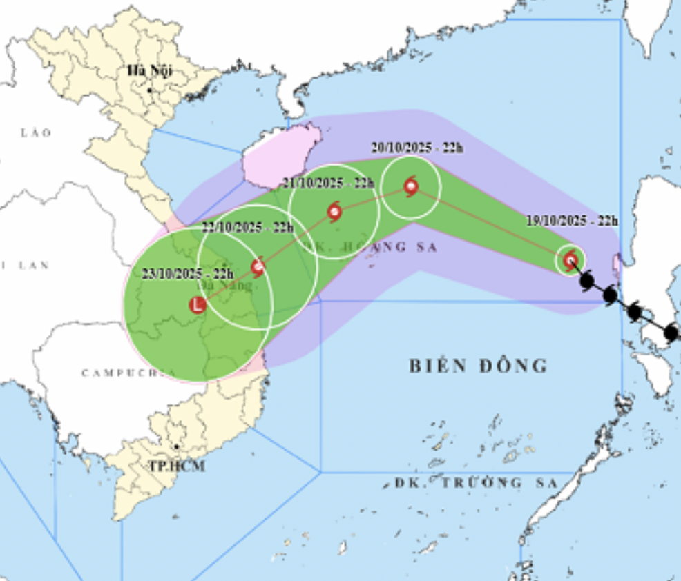 Tin bão Fengshen mới nhất: Giật cấp 11, di chuyển nhanh; 15 tỉnh, thành đặc biệt chú ý- Ảnh 1.