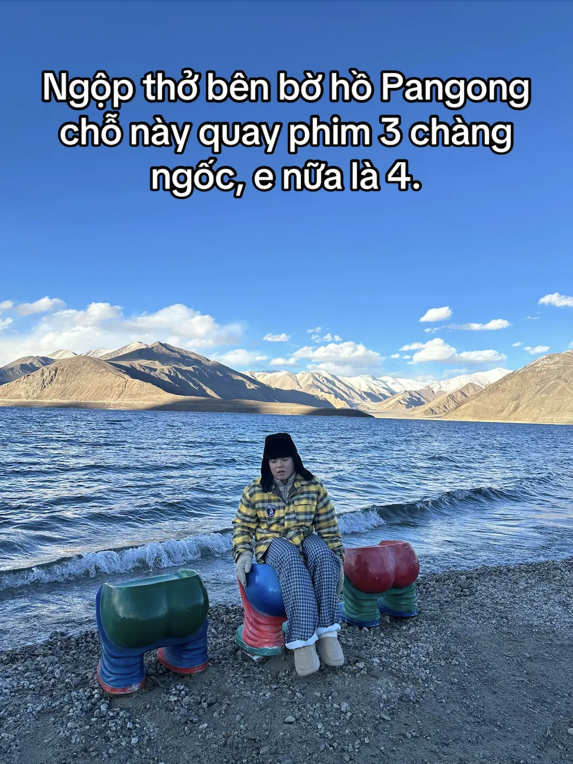 Bông Tím phải thở oxy trên đường đi du lịch- Ảnh 7.