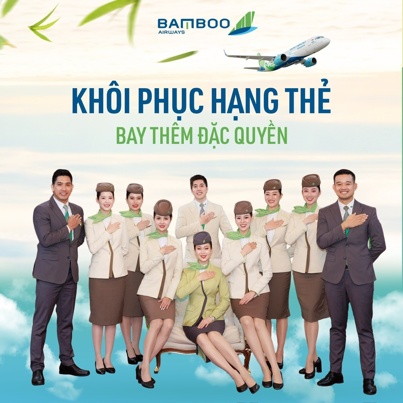 Bamboo Airways khôi phục hạng thẻ cao nhất cho gần 3 triệu hội viên Bamboo Club- Ảnh 1.
