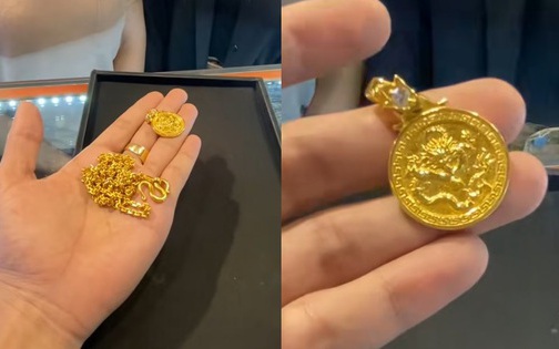 Nhặt được vàng ở khách sạn, cô gái mang đi kiểm tra thì sốc nặng