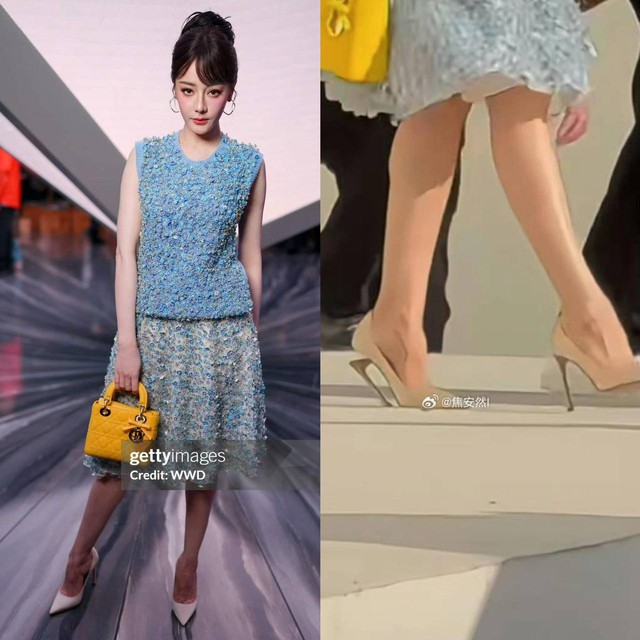 Dior gửi giày long gót cho Địch Lệ Nhiệt Ba- Ảnh 4.