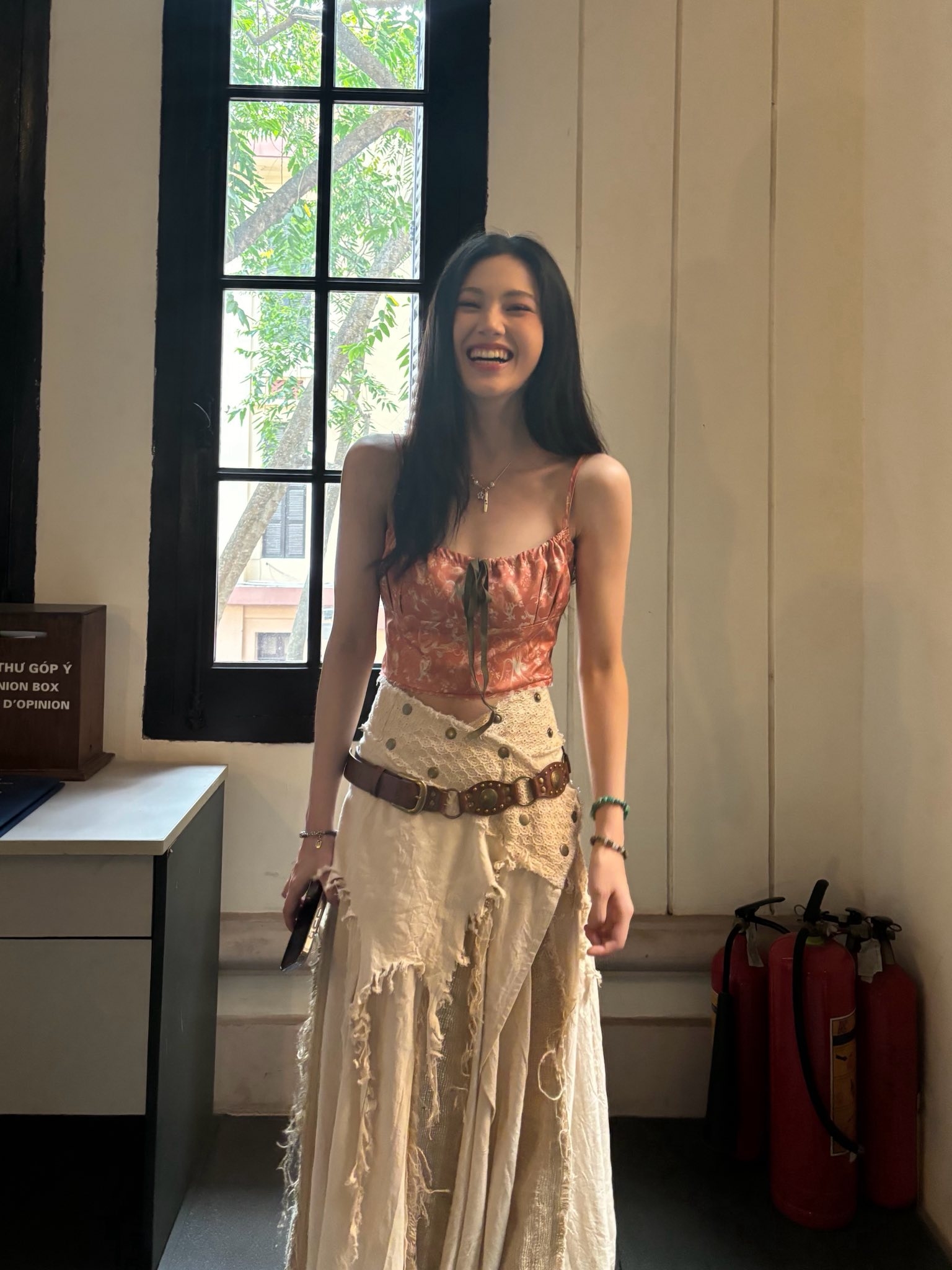 Trời ơi thiên kim đẹp nhất Trung Quốc đang ở Hà Nội: Visual sang xịn dã man, ngắm góc nào cũng mê tít- Ảnh 13.