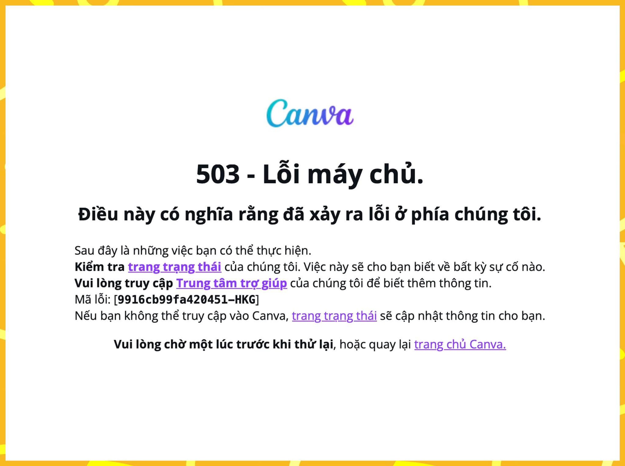 Người dùng Việt “kêu trời” vì Canva và loạt ứng dụng đồng loạt gặp sự cố- Ảnh 1.