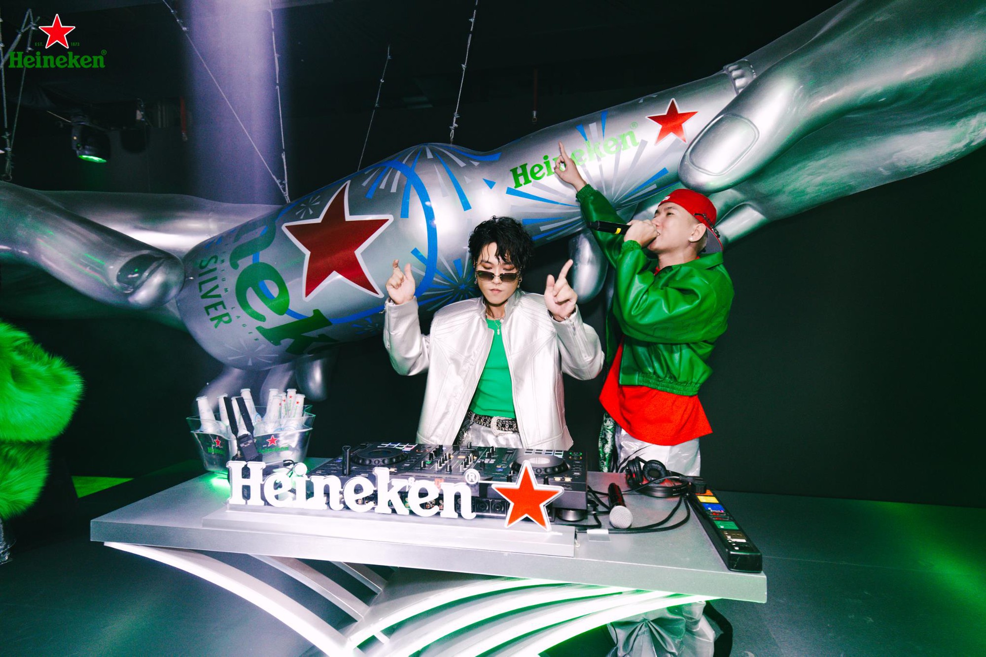 Dàn Em Xinh, Anh Trai quy tụ trong đêm tiệc đẳng cấp ra mắt Heineken Silver phiên bản chai nhôm mới- Ảnh 5.