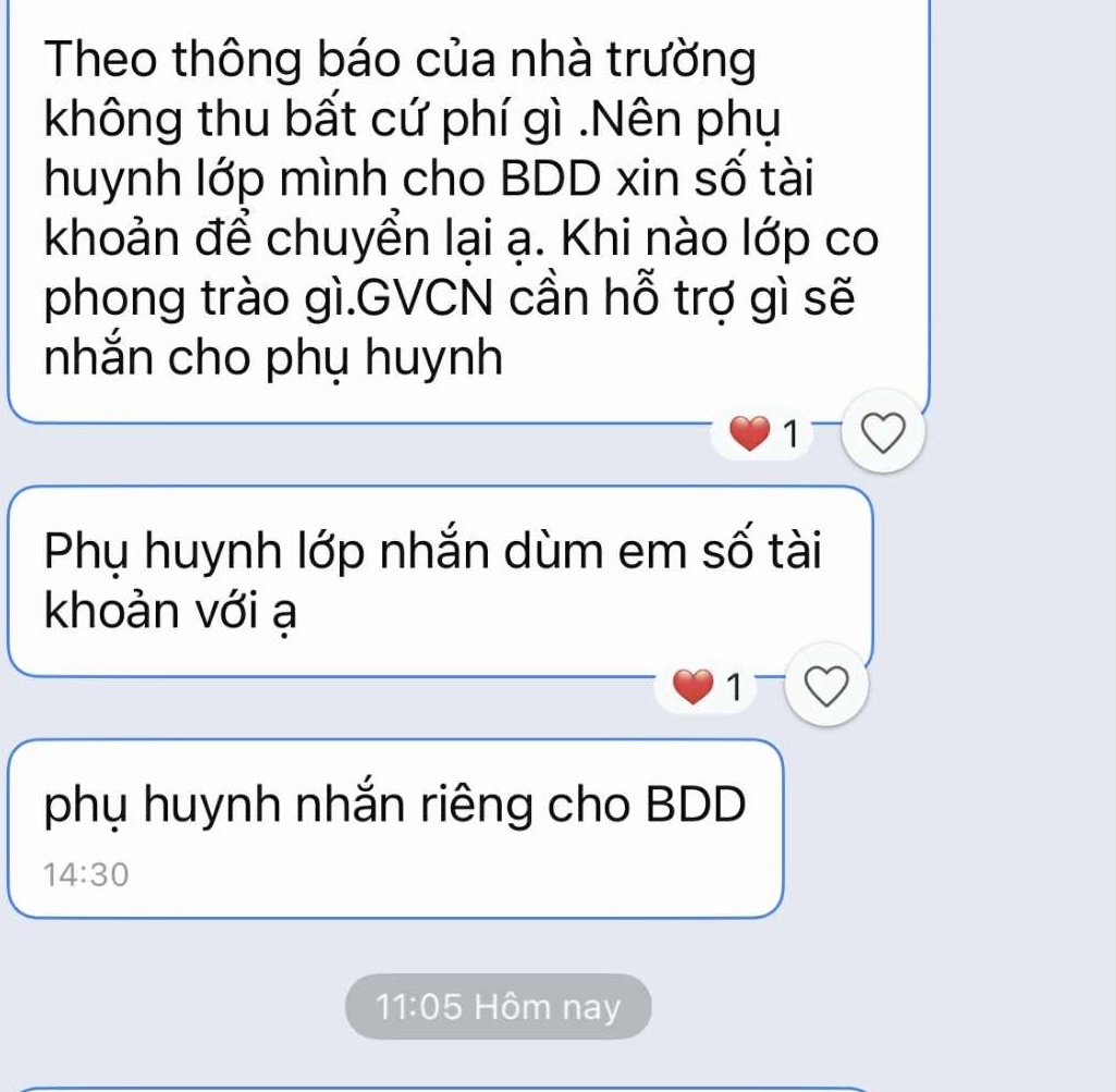 Trường học ở TP HCM ra thông báo "khẩn" sau khi phụ huynh vận động thu sai quy định- Ảnh 2.