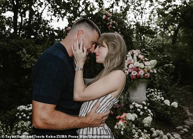 Taylor Swift và vị hôn phu Travis Kelce “cướp” địa điểm cưới của cặp đôi khác?- Ảnh 1.
