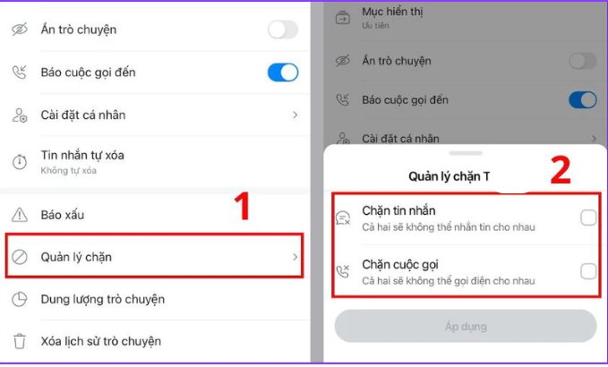 Cách chặn tin nhắn Zalo mà đối phương vẫn thấy bài đăng trên trang cá nhân của bạn- Ảnh 3.