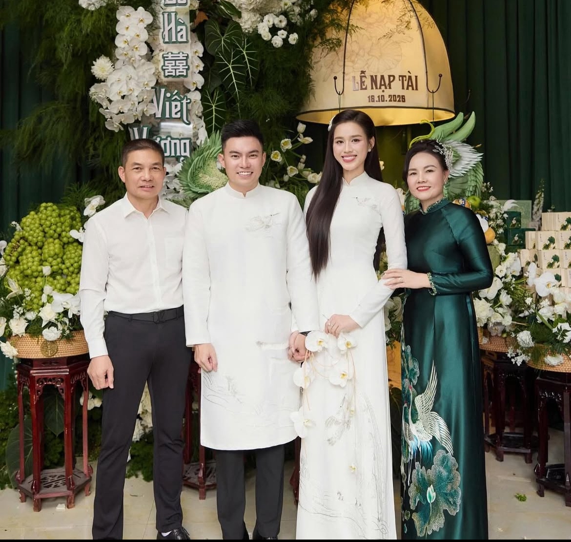 3 chi tiết CỰC ĐẮT trong đám cưới Hoa hậu Đỗ Thị Hà- Ảnh 6.