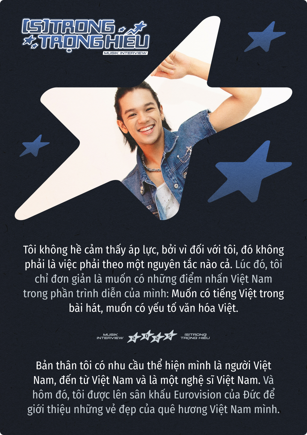 (S)TRONG Trọng Hiếu: “Bản thân tôi có nhu cầu thể hiện mình là người Việt Nam, đến từ Việt Nam và là một nghệ sĩ Việt Nam”- Ảnh 15.