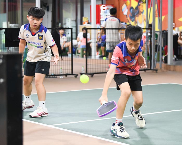 Gặp sao nhí Pickleball 10 tuổi vô địch giải U12, đánh ngang ngửa với người lớn trình 3.0- Ảnh 14.