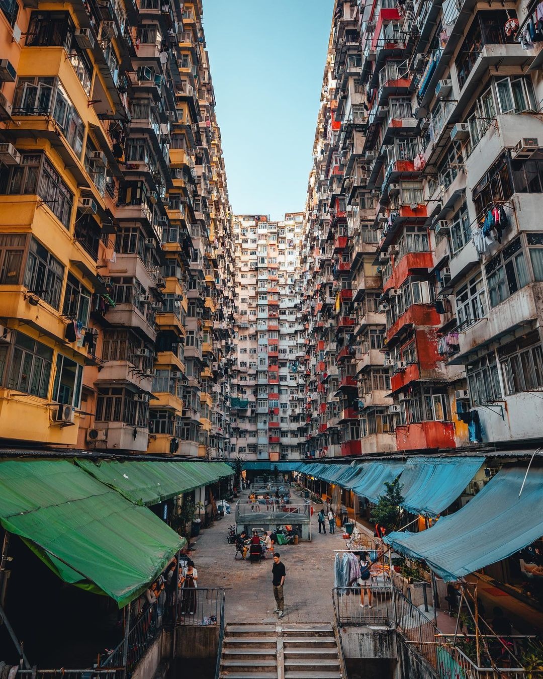 Cận cảnh khu chung cư 