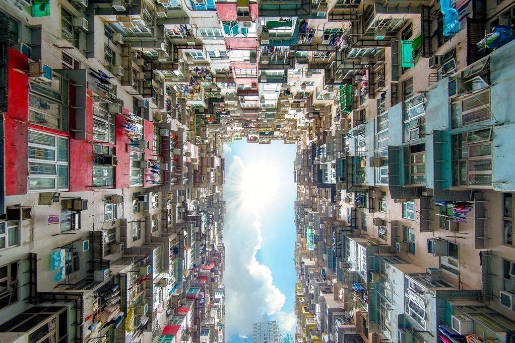 Cận cảnh khu chung cư 