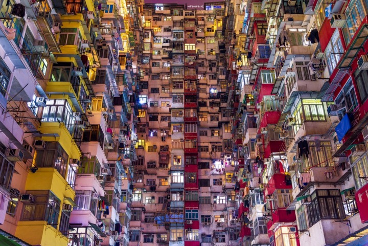 Cận cảnh khu chung cư 