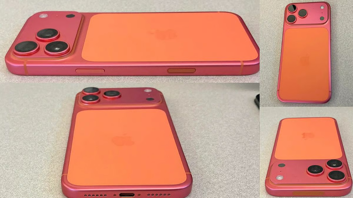 Lý do iPhone 17 Pro Max màu cam bỗng chuyển sang hồng- Ảnh 1.