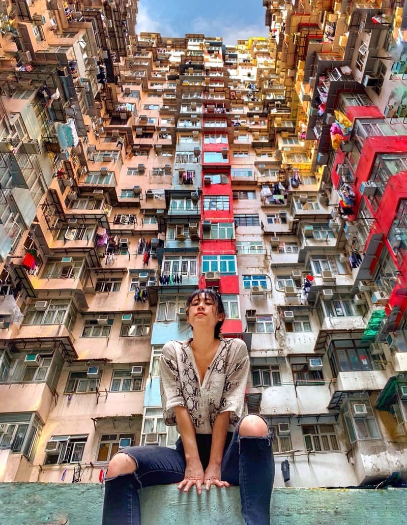 Cận cảnh khu chung cư 