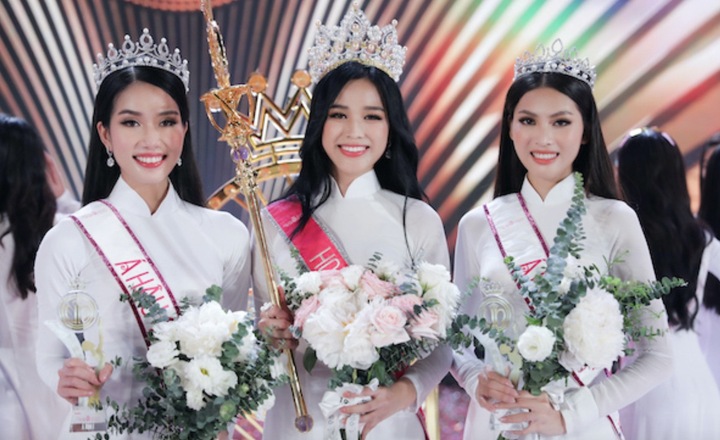 Top 3 Hoa hậu Việt Nam 2020: Người lấy thiếu gia, người an yên bên chồng tiến sĩ- Ảnh 1.