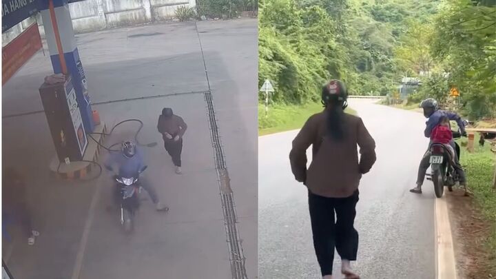 Dân mạng cười ngất với cảnh chồng quên vợ ở cây xăng, nhân viên phải 'cứu net'- Ảnh 1.