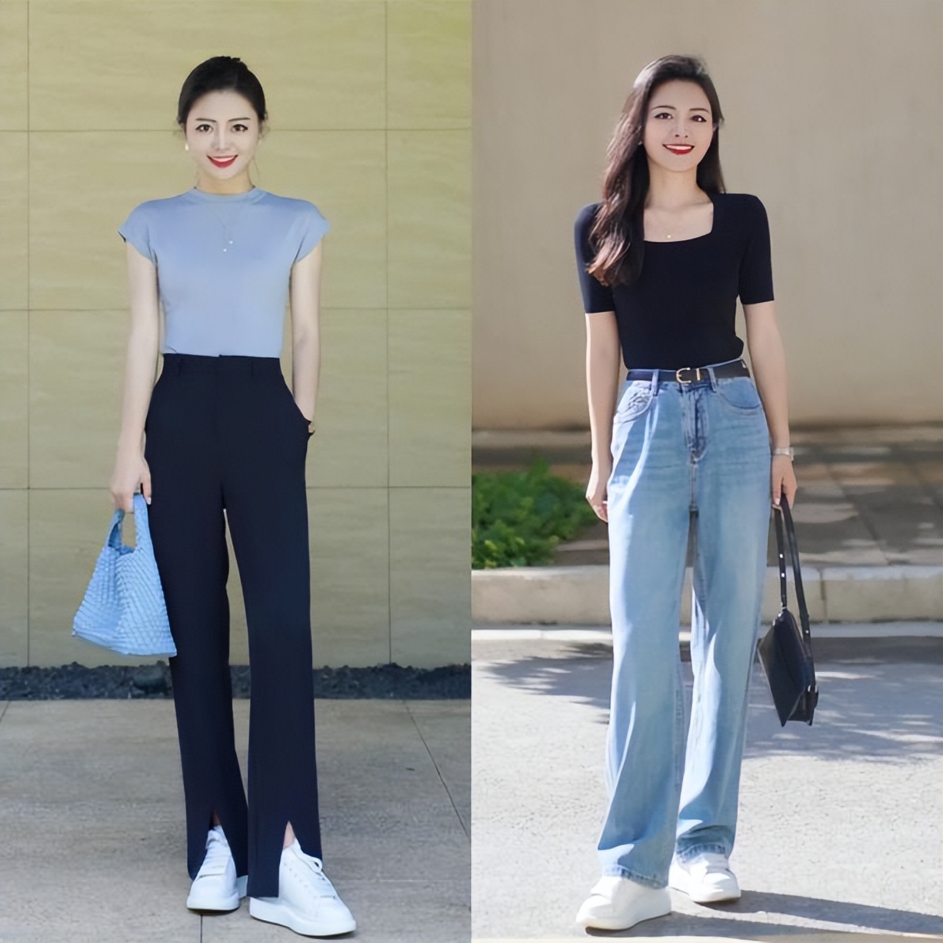 Chỉ thay đôi giày, outfit với quần ống rộng tăng thêm 200% khí chất- Ảnh 4. Chỉ thay đôi giày, outfit với quần ống rộng tăng thêm 200% khí chất- Ảnh 4.