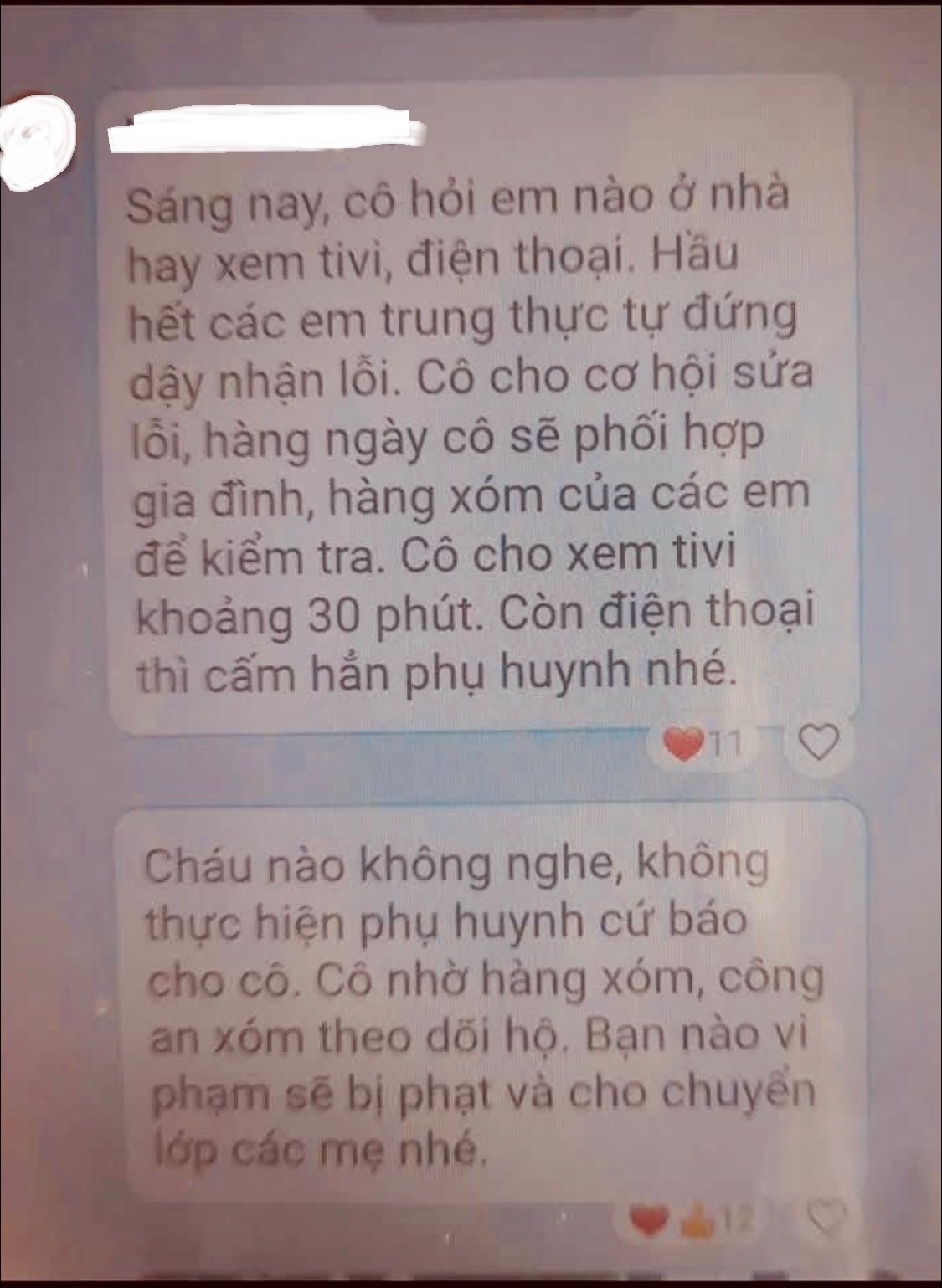 Đang ăn cơm thì nhận tin nhắn cô giáo, học sinh nổi da gà: "Hú hồn, sợ hơn cả thám tử"- Ảnh 1. Đang ăn cơm thì nhận tin nhắn cô giáo, học sinh nổi da gà: "Hú hồn, sợ hơn cả thám tử"- Ảnh 1.