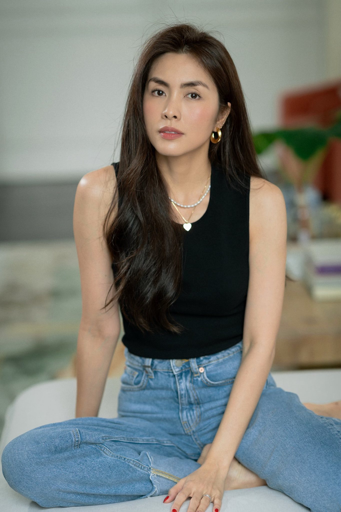 Tăng Thanh Hà khác lạ ở tuổi 39- Ảnh 6. Tăng Thanh Hà khác lạ ở tuổi 39- Ảnh 6.