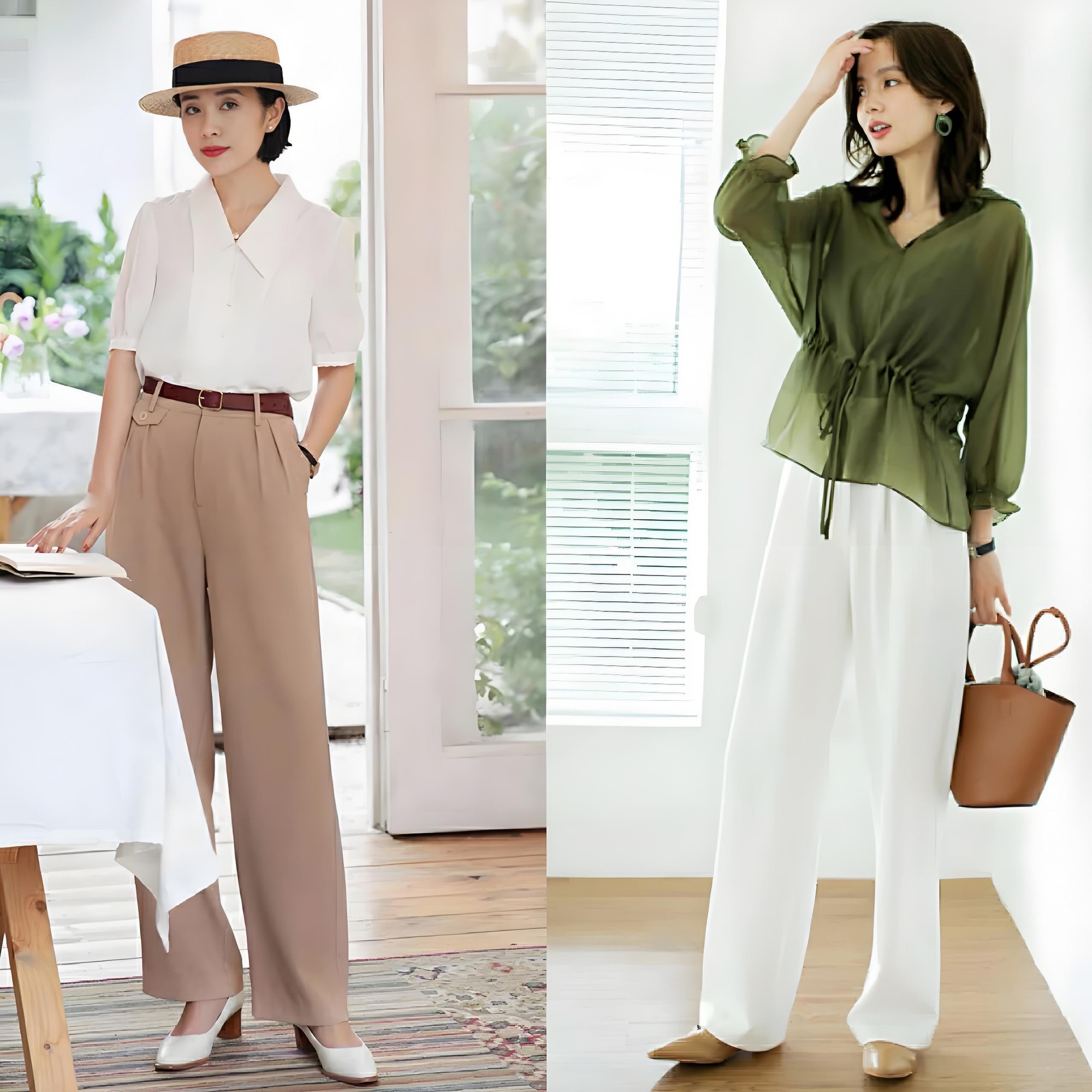 Chỉ thay đôi giày, outfit với quần ống rộng tăng thêm 200% khí chất- Ảnh 6. Chỉ thay đôi giày, outfit với quần ống rộng tăng thêm 200% khí chất- Ảnh 6.