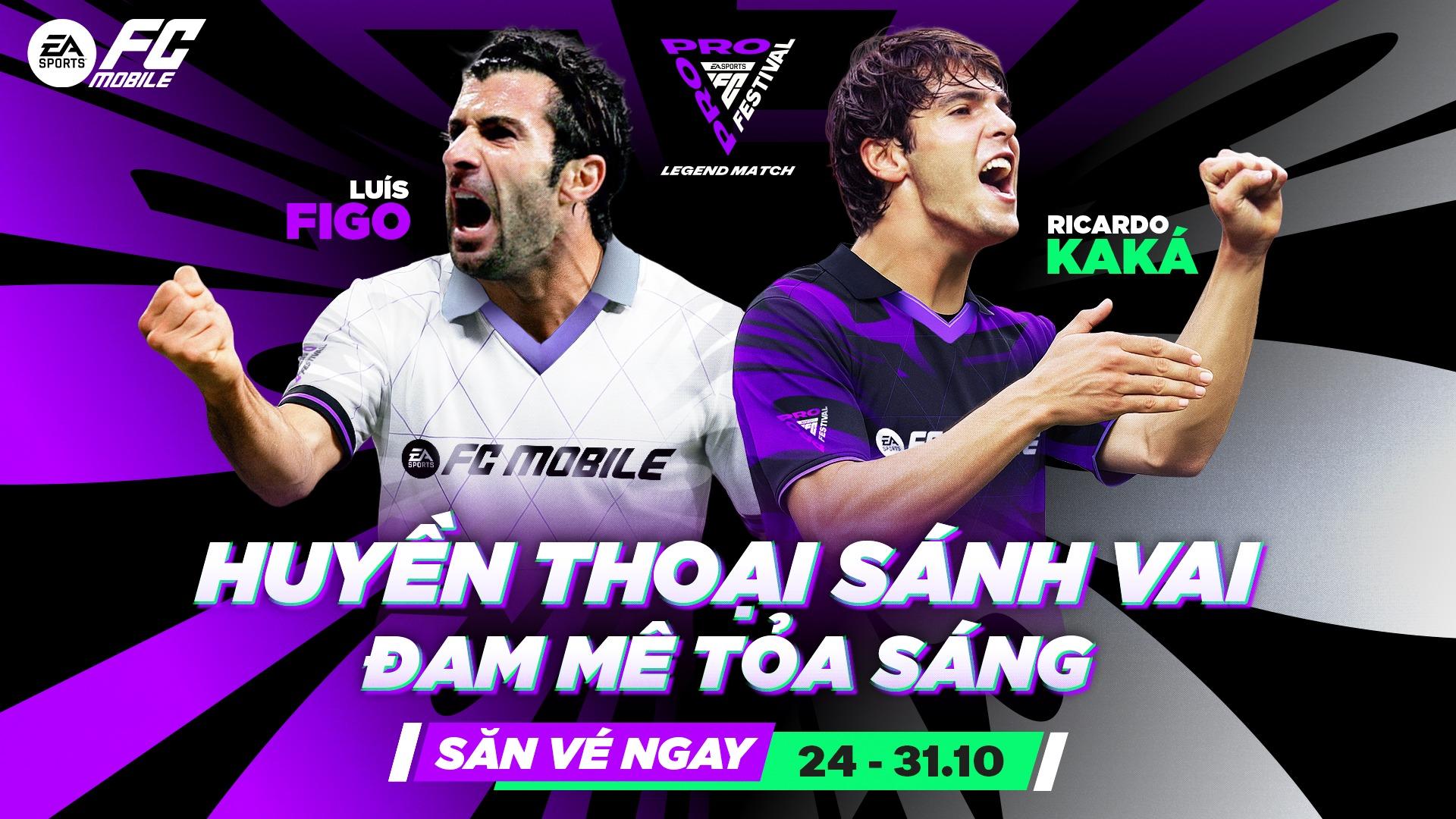 Hai huyền thoại Kaká và Luís Figo góp mặt tại đại tiệc bóng đá – âm nhạc FC Pro Festival 2025 ở Việt Nam- Ảnh 1.