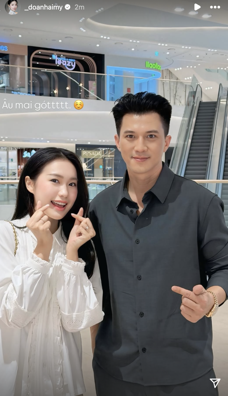 Doãn Hải My chung khung hình với tổng tài đẹp nhất phim giờ vàng: Gấp đôi visual là thế này đây!- Ảnh 1.