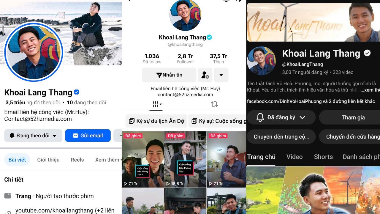 Youtuber Khoai Lang Thang đau đầu vì bị sử dụng hình ảnh đi lừa đảo- Ảnh 2.
