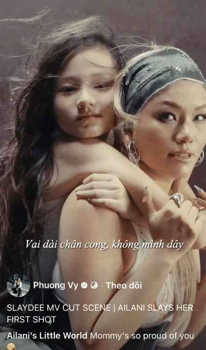 Con gái chị đẹp Phương Vy gây sốt khi xuất hiện trong MV ca ngợi vẻ đẹp phụ nữ của mẹ: Thần thái ngút ngàn, nét  Con gái chị đẹp Phương Vy gây sốt khi xuất hiện trong MV ca ngợi vẻ đẹp phụ nữ của mẹ: Thần thái ngút ngàn, nét